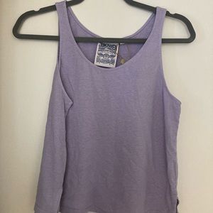 NWT Jungmaven Cropped Hemp tank - Misty Lilac